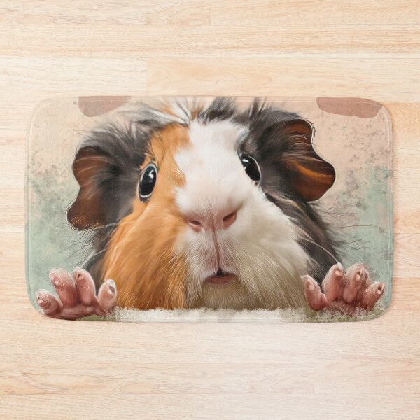 Item preview, Guinea Pig Peeking over Wall 01 designed and sold by Elisabeth Lucas.