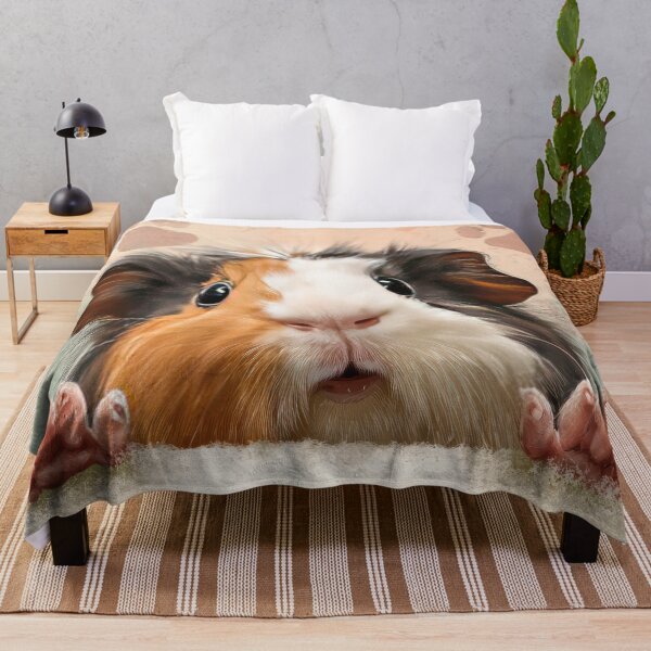 Item preview, Guinea Pig Peeking over Wall 01 designed and sold by Elisabeth Lucas.
