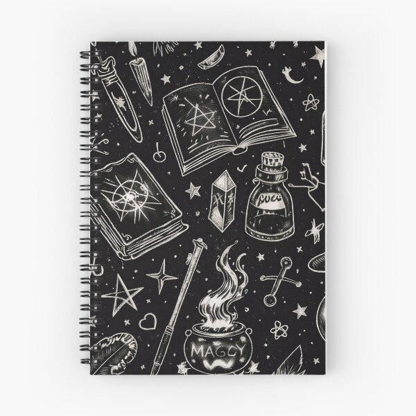 Item preview, Arcane Witchcraft Symbols Pattern designed and sold by Equinox-Ds.