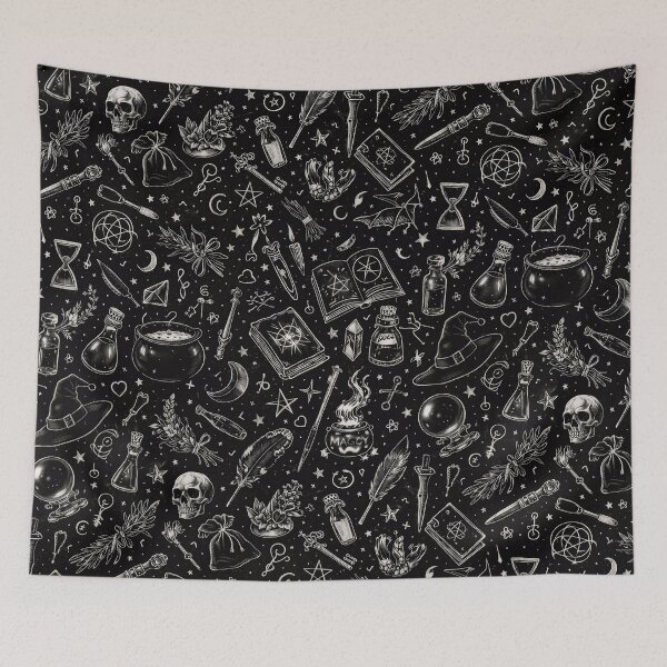 Item preview, Arcane Witchcraft Symbols Pattern designed and sold by Equinox-Ds.