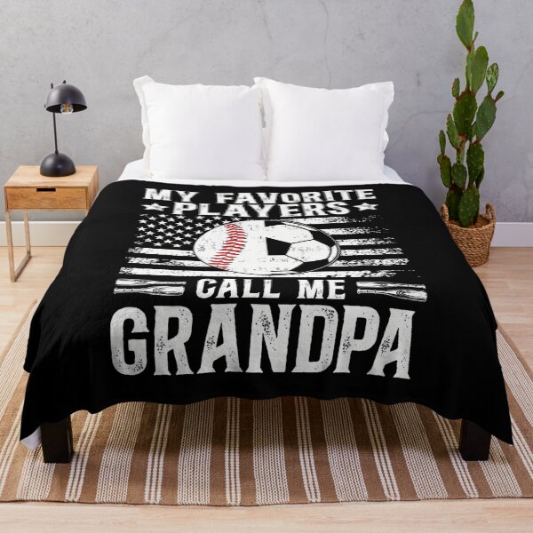 Item preview, My Favorite Players Call Me Grandpa Soccer Baseball Grandpa designed and sold by EarlineImogene.