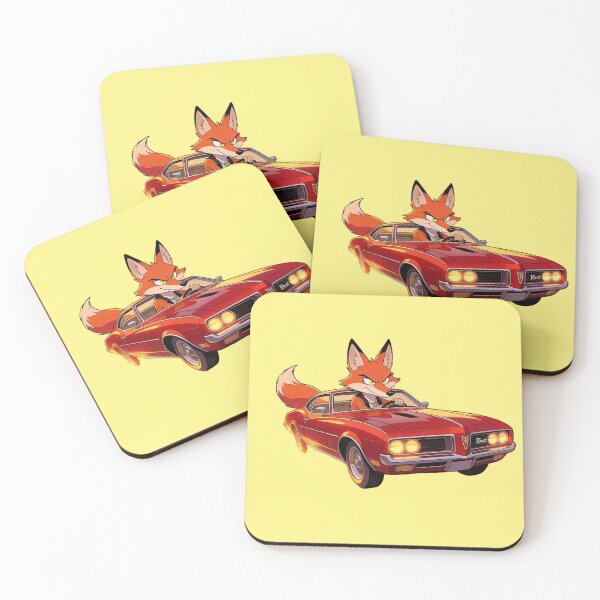 Item preview, Fast Fox designed and sold by Whimsical Art by Angela.