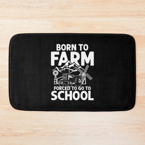 Item preview, Born To Farm Forced To Go To School designed and sold by yeltonugmaru.