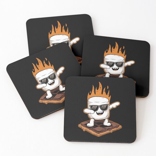Item preview, Malvaviscos para untar, S'Mores kawaii para acampar designed and sold by AileighKyser.