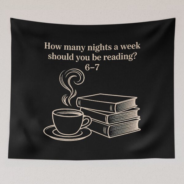 Item preview, How Many Nights A Week Should You Be Reading 6-7 Teacher Fun designed and sold by FernLela.