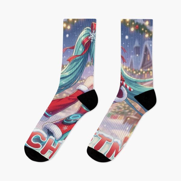 Item preview, Christmas Idol Girl – Kawaii Anime Winter Night designed and sold by GreenLobster33.