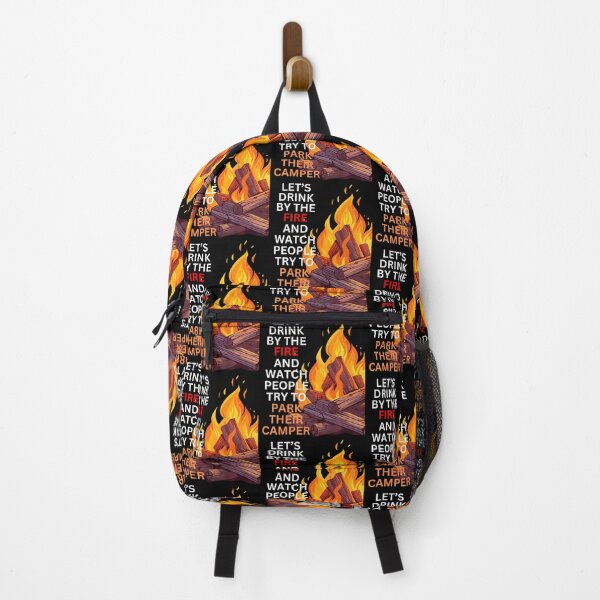 Item preview, Let's Drink By The Fire And Watch People Park Their Camper designed and sold by AileighKyser.