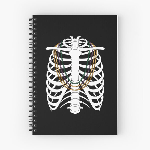 Item preview, Mardi Gras Rib Cage Bone Skeleton Tuesday designed and sold by Rrettgison.