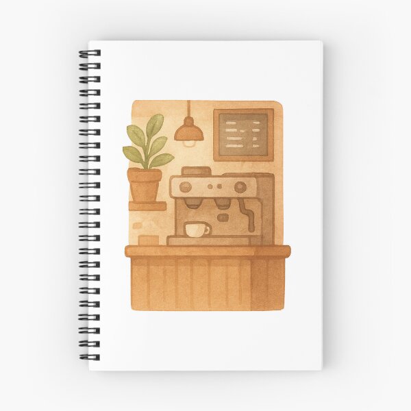 Item preview, cute coffee shop designed and sold by Tamane Studio.
