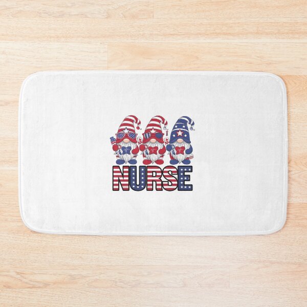 Item preview, Nurse Gnomies 4th Of July Cute Gnome Nursing RN Memorial Day designed and sold by Rrettgison.