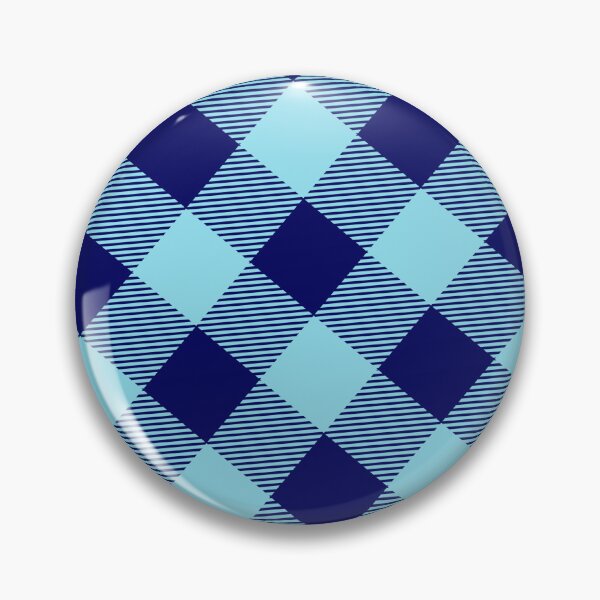 Item preview, Cute Blue Striped Plaid Gingham - Abstract Geometric Shape Pattern - Mothers Day Ideas designed and sold by RoyalStarsPatts.