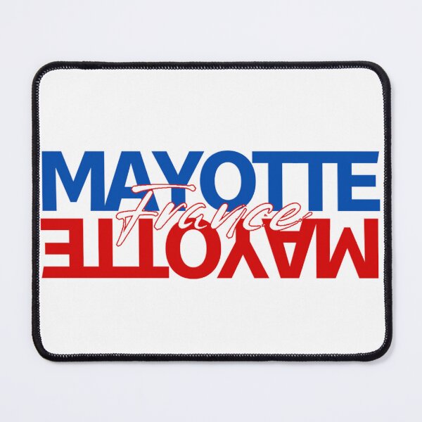 Item preview, Mayotte, France, blue, white, red designed and sold by FoxinhoSoumaila.