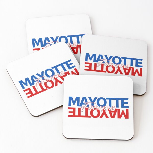 Item preview, Mayotte, France, blue, white, red designed and sold by FoxinhoSoumaila.