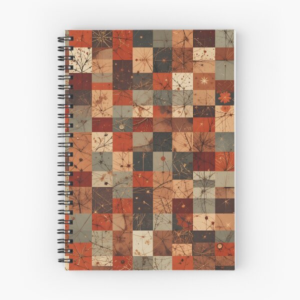 Item preview, Modern Geometric Christmas Grid Pattern designed and sold by Amplify-n-Co.