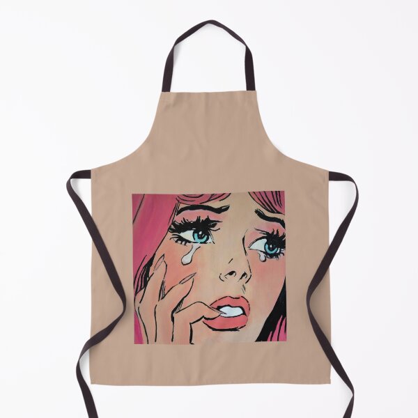 Item preview, Pink Pop Art Crying Comic Girl Grief designed and sold by Jane Ianniello.