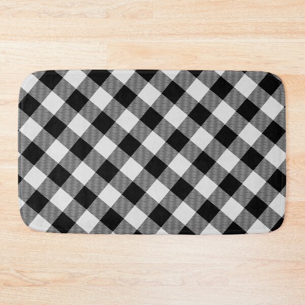 Item preview, Classic Black And White Gingham - Abstract Geometric Shape Pattern - Retirement Gifts designed and sold by RoyalStarsPatts.