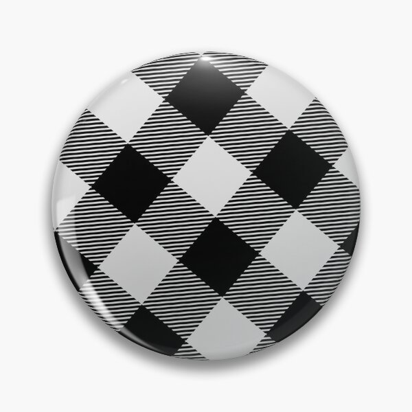 Item preview, Classic Black And White Gingham - Abstract Geometric Shape Pattern - Retirement Gifts designed and sold by RoyalStarsPatts.
