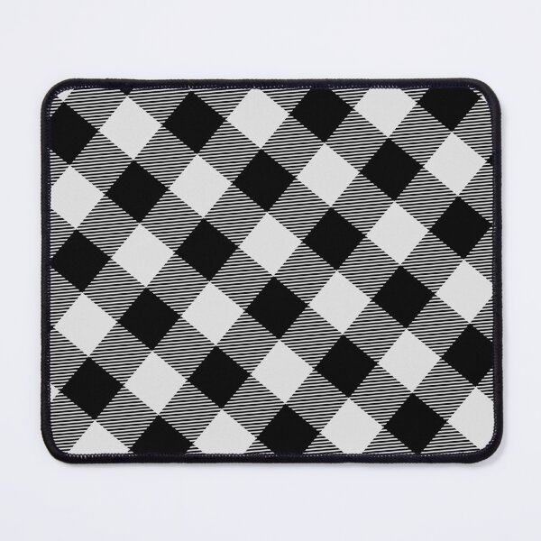 Item preview, Classic Black And White Gingham - Abstract Geometric Shape Pattern - Retirement Gifts designed and sold by RoyalStarsPatts.