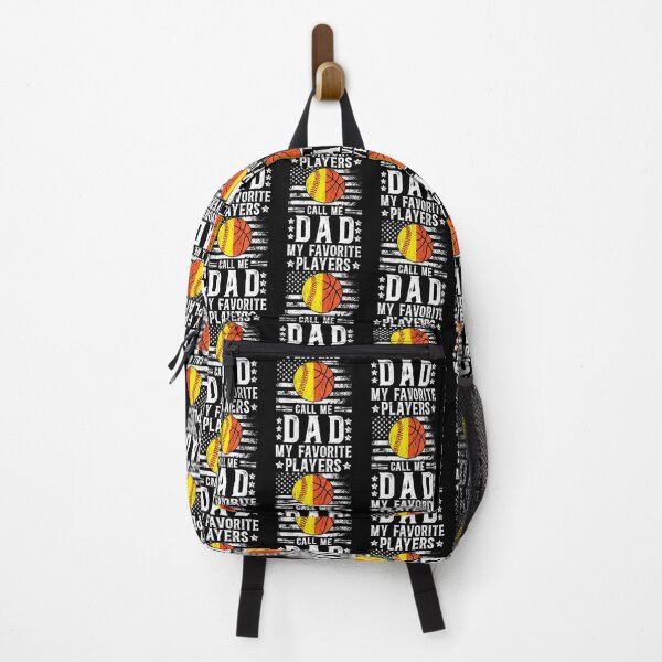 Item preview, My Favorite Players Call Me Dad Softball Basketball Dad designed and sold by LydiaShirley.
