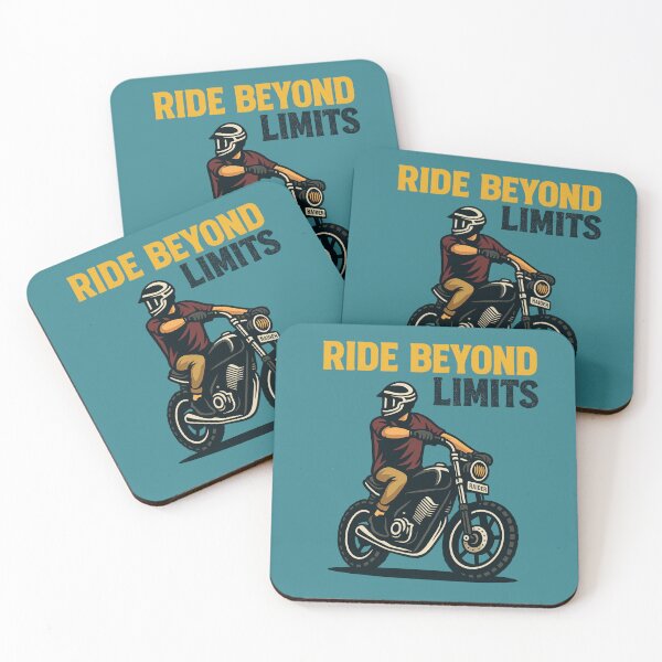 Item preview, Ride Beyond Limits – Motorcycle Rider Biker Adventure Design designed and sold by MUKUND FASHION DESIGN.