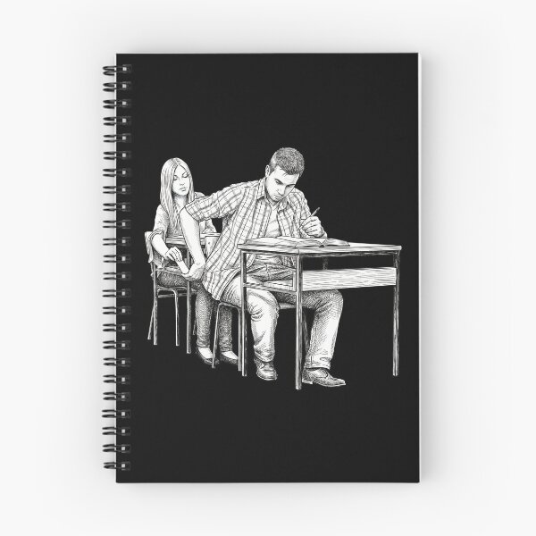 Item preview, Passing a Note in Class designed and sold by Naux | Design & Illustration.