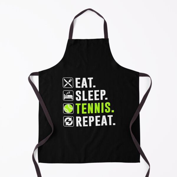 Item preview, Eat Sleep Tennis Repeat Funny Tennis Player designed and sold by kowaldtlbung.