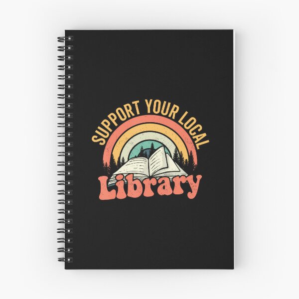Item preview, Retro Support Your Local Library designed and sold by ywoebvobzih31.