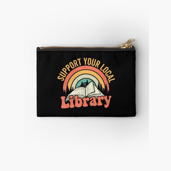 Item preview, Retro Support Your Local Library designed and sold by ywoebvobzih31.