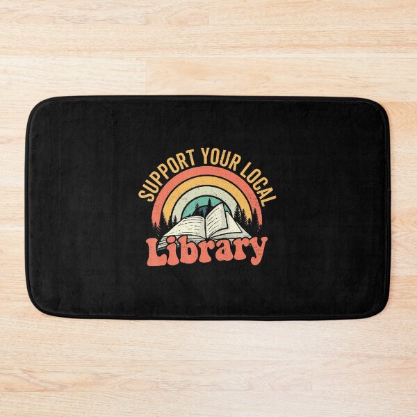 Item preview, Retro Support Your Local Library designed and sold by ywoebvobzih31.