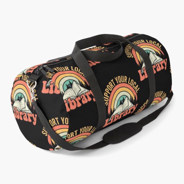 Item preview, Retro Support Your Local Library designed and sold by ywoebvobzih31.