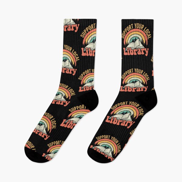 Item preview, Retro Support Your Local Library designed and sold by ywoebvobzih31.