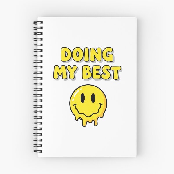 Item preview, Doing My Best Melting Smiley designed and sold by nuel-art.