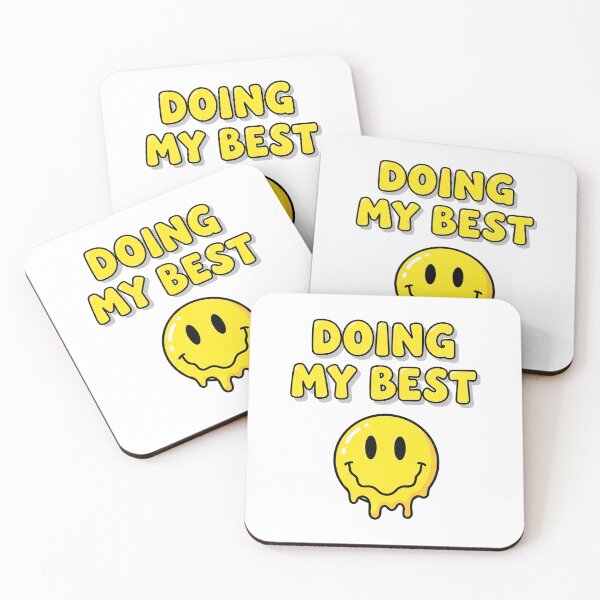 Item preview, Doing My Best Melting Smiley designed and sold by nuel-art.