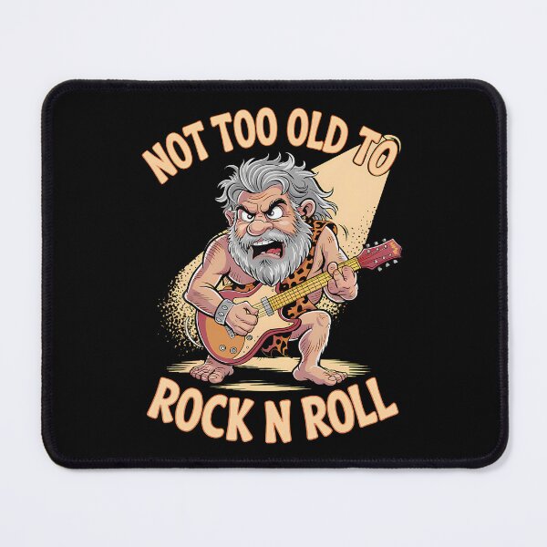 Item preview, Funny Caveman Playing Guitar Age Jokes For Men Fathers Dads designed and sold by LunaDangelo.