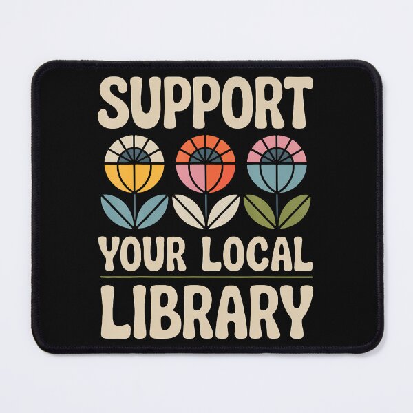 Item preview, Groovy Support Your Local Library designed and sold by ywoebvobzih31.