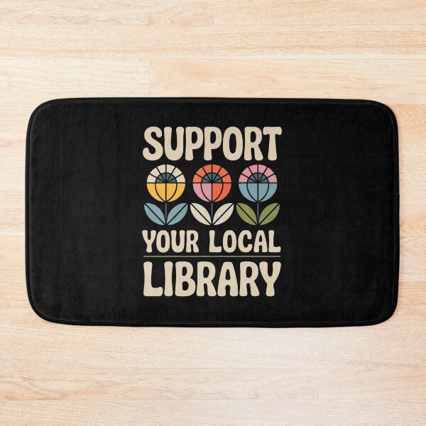 Item preview, Groovy Support Your Local Library designed and sold by ywoebvobzih31.