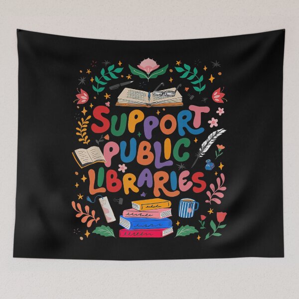 Item preview, Support Public Libraries Book Nerd Outfit designed and sold by ywoebvobzih31.