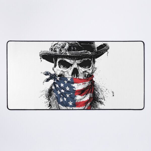 Item preview, Tattoo art patriotic skull with tattered hat designed and sold by dcrc.