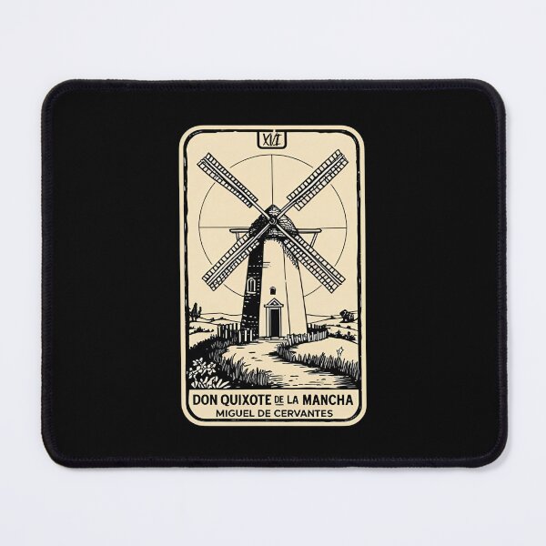 Item preview, Windmills on 'Don Quixote of La Mancha' by Miguel de Cervantes designed and sold by Filologica.