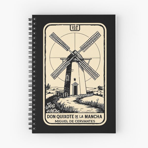 Item preview, Windmills on 'Don Quixote of La Mancha' by Miguel de Cervantes designed and sold by Filologica.