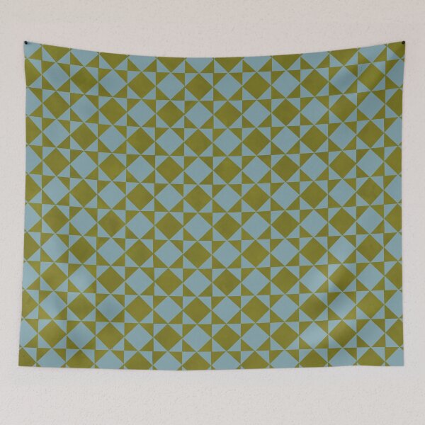 Item preview, Mint Pine Quilt Diamonds designed and sold by maccm.