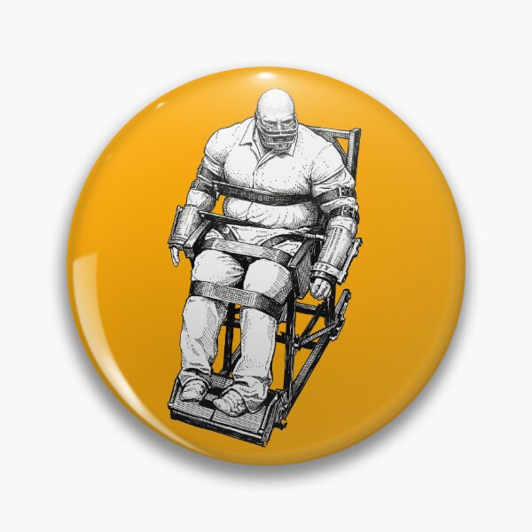 Item preview, Convict in Restraint Chair designed and sold by Naux | Design & Illustration.