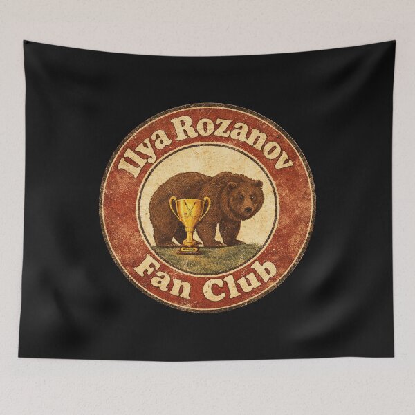 Item preview, vintage Ilya Rozanov Fan Club designed and sold by thitrasho.