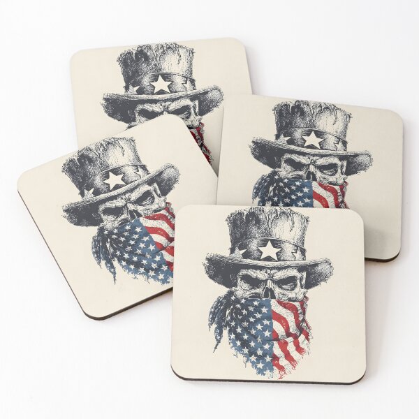 Item preview, Tattoo art patriotic skull with tattered hat designed and sold by dcrc.