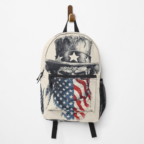 Item preview, Tattoo art patriotic skull with tattered hat designed and sold by dcrc.