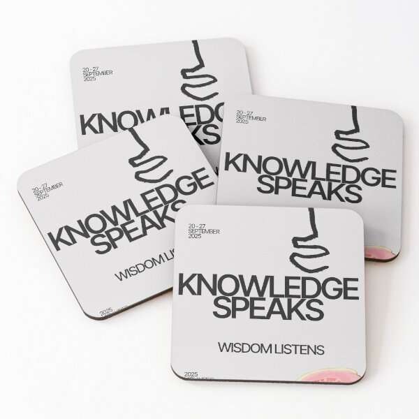 Item preview, Knowledge Speaks Wisdom Listens - Inspirational designed and sold by Flip Your Pancake.