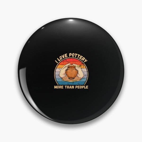Item preview, Vintage I Love Pottery More Than People Pottery Clay Lover designed and sold by scottsurswab.