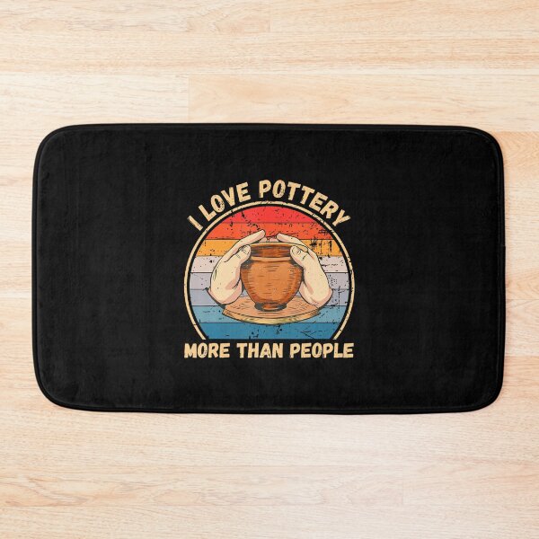 Item preview, Vintage I Love Pottery More Than People Pottery Clay Lover designed and sold by scottsurswab.