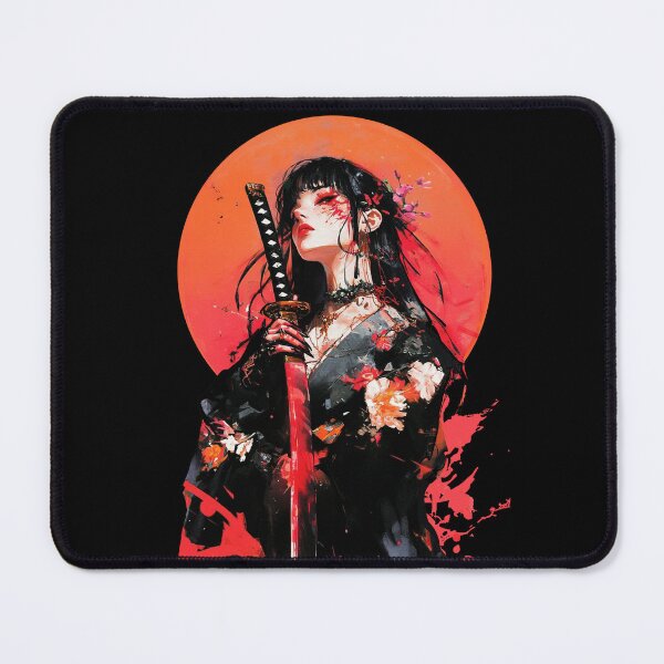 Item preview, Samurai Aesthetic Vaporwave Geisha  designed and sold by ShurikenStar.