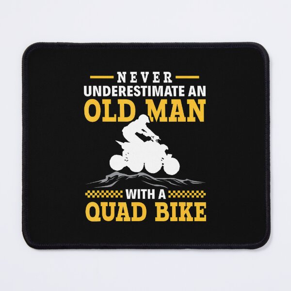 Item preview, Never Underestimate An Old Man With A Quad designed and sold by vaharisanic.